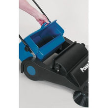 Load image into Gallery viewer, Dark Cyan Manual Push Floor Sweeper - 32"