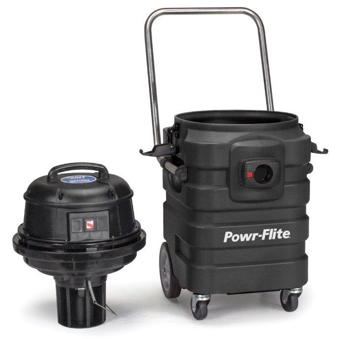 Powr-Flite 20 Gallon Wet Dry Vacuum with Poly Tank and Tool Kit