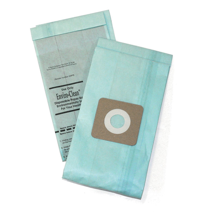 Light Steel Blue Paper bag, Environmental Clean, 6 Pack - Fits PF62EC