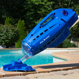 Pool Blaster - Battery Powered - Pool Cleaner, Cleans dirt, Leaves, Sand, Etc.