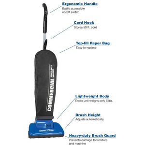 Dark Slate Gray Pro-Lite Upright Lightweight Vacuum 8 lb.
