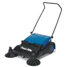 Load image into Gallery viewer, Dark Cyan Manual Push Floor Sweeper - 32&quot;