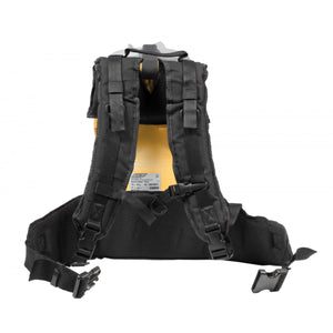 Tan Excellent Backpack Vacuum - Cushion Shoulder Straps & Waist Belt - 1.5 gal (6 L) Tank Capacity - HEPA Filtration