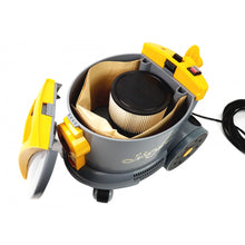 Load image into Gallery viewer, Dark Khaki Heavy Duty Commercial Canister Vacuum - On-Board Tools - Paper Bag