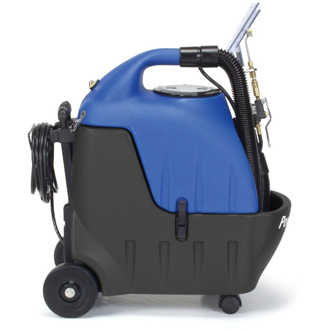 Steel Blue Portable 3.5 Gallon Carpet Spotter - With Detail Tool and 10' Stretch Hose