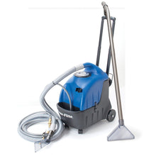 Load image into Gallery viewer, Steel Blue Portable 3.5 Gallon Carpet Spotter - With Floor Wand Detail Tool and 10&#39; Hose