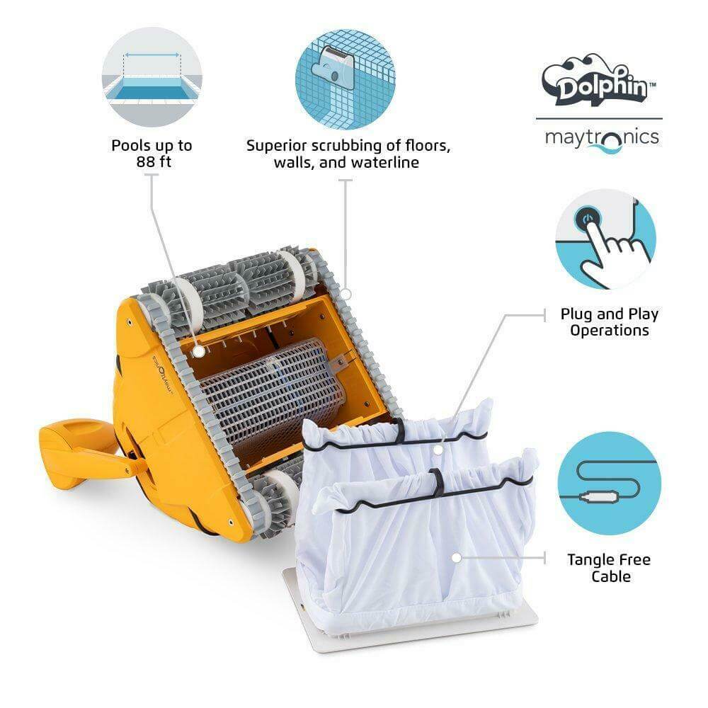 Maytronics WAVE 100 Robotic Pool Cleaner A Vacuum Store