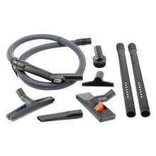 Load image into Gallery viewer, Dim Gray Wet &amp; Dry Commercial Vacuum - Electrical Outlet for Power Nozzle - 10&#39; (3 m) Hose - Brushes and Accessories Included